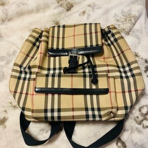 Burberry Haymarket backpack